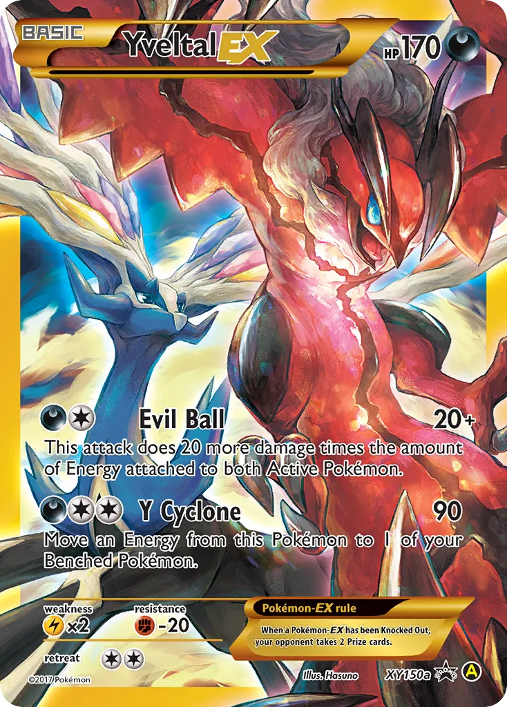 Yveltal-EX - XY Black Star Promos