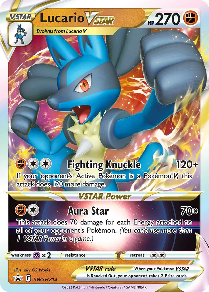 Lucario VSTAR - SWSH Black Star Promos