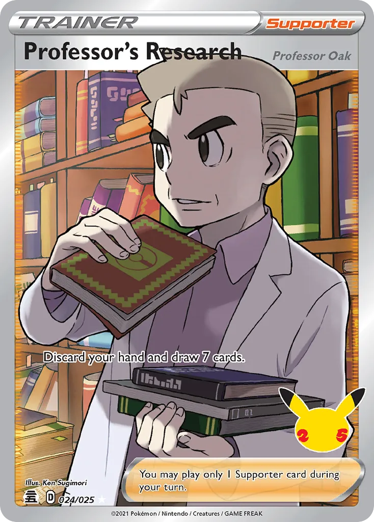Professor's Research (Professor Oak) - Celebrations
