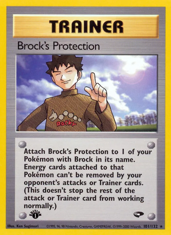 Brock's Protection - Gym Challenge