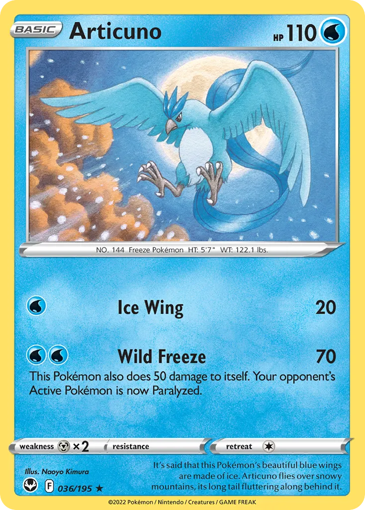 Articuno - Silver Tempest