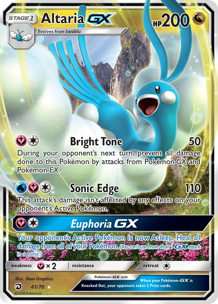 Altaria-GX - Dragon Majesty