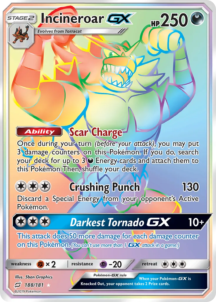 Incineroar-GX - Team Up