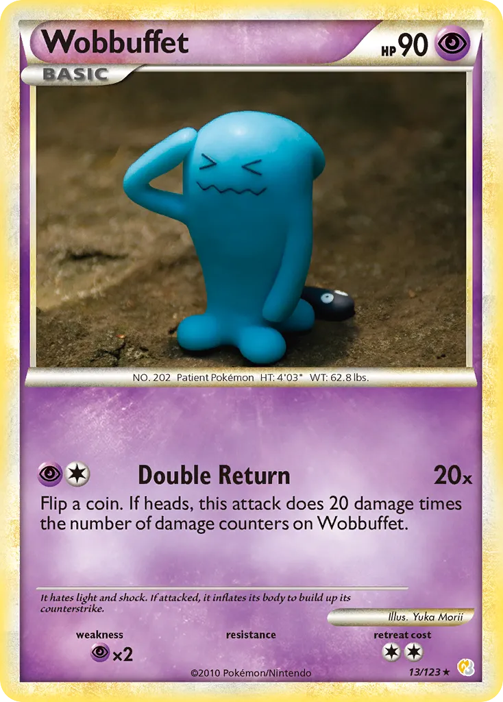 Wobbuffet - HeartGold & SoulSilver