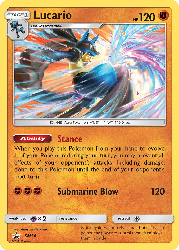 Lucario - SM Black Star Promos
