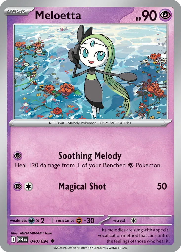 Meloetta - Phantasmal Flames