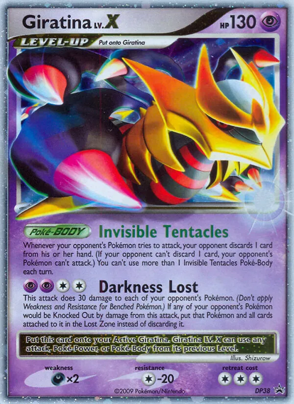 Giratina LV.X - DP Black Star Promos