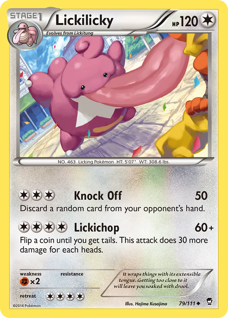 Lickilicky - Furious Fists