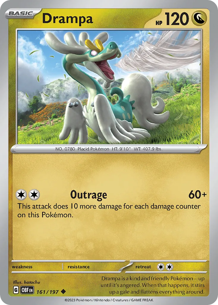 Drampa - Obsidian Flames