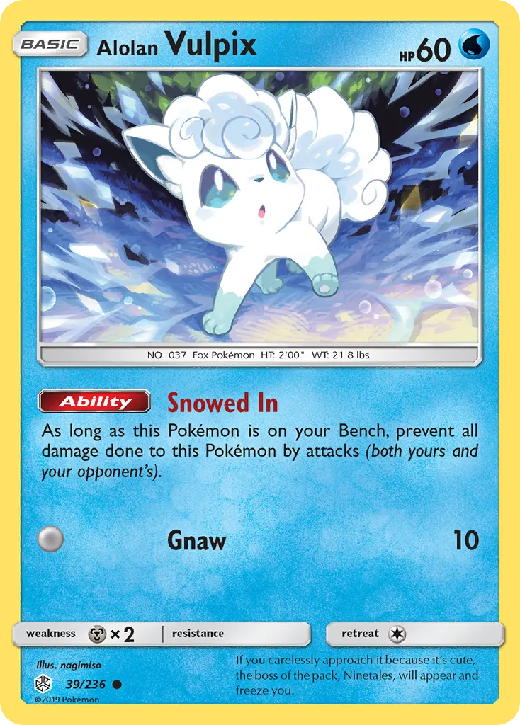 Alolan Vulpix - Cosmic Eclipse