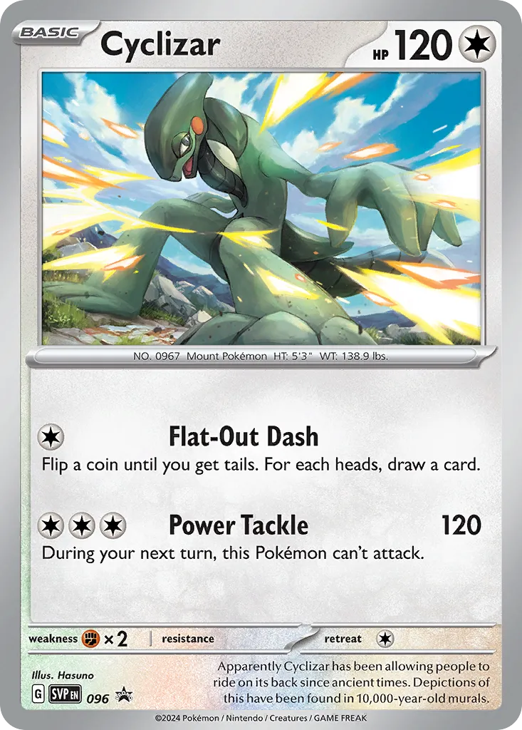 Cyclizar - Scarlet & Violet Black Star Promos