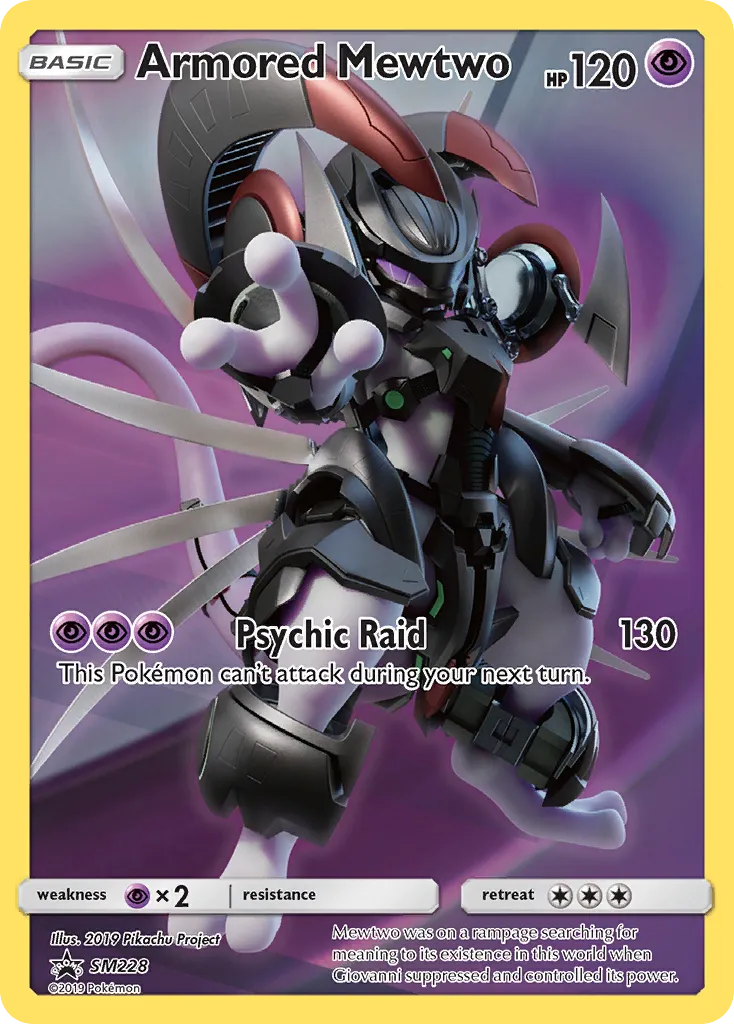 Armored Mewtwo - SM Black Star Promos
