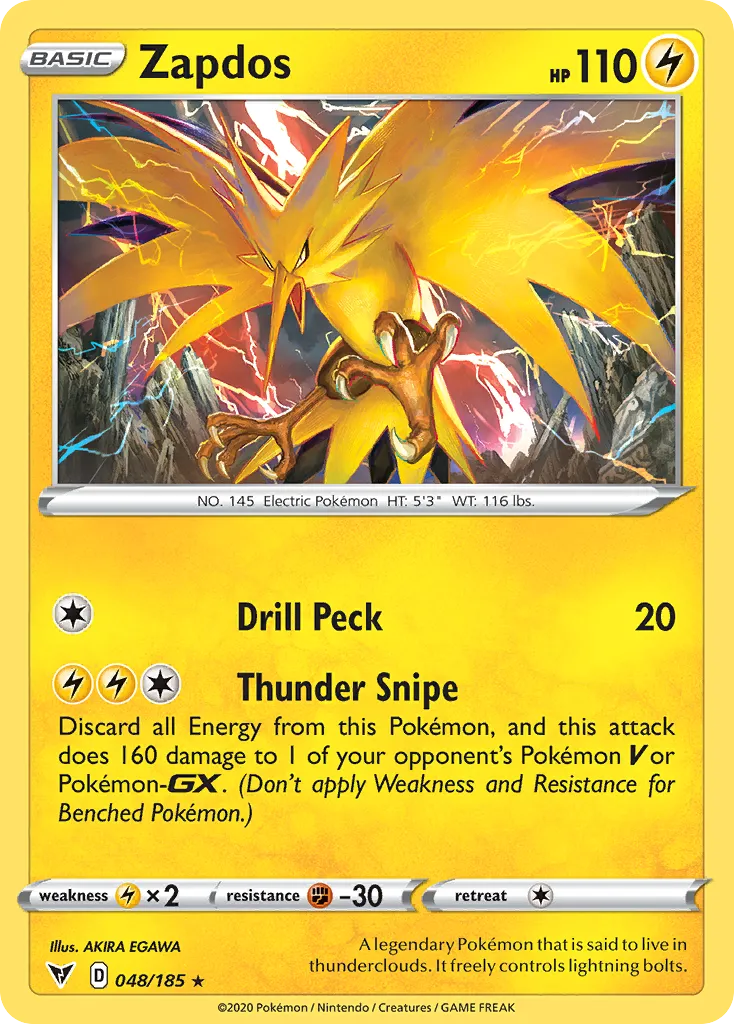 Zapdos - Vivid Voltage