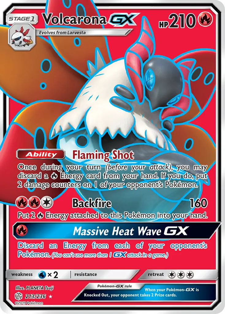 Volcarona-GX - Cosmic Eclipse