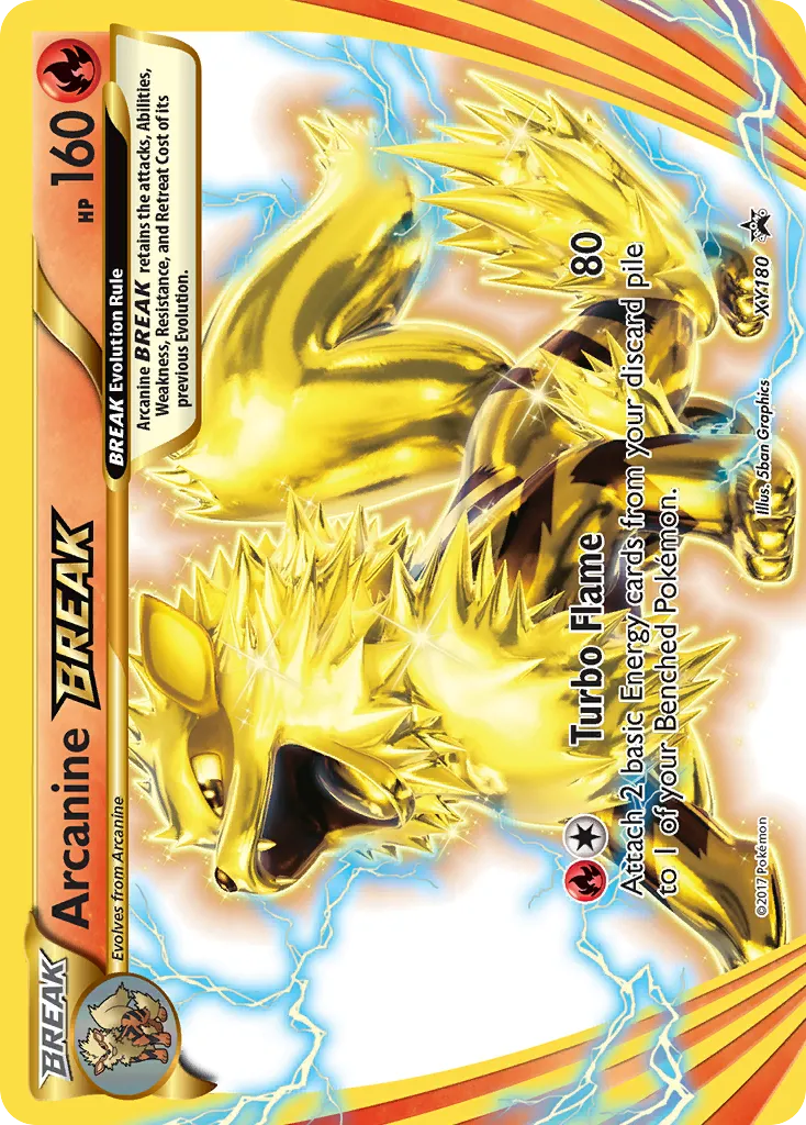 Arcanine BREAK - XY Black Star Promos