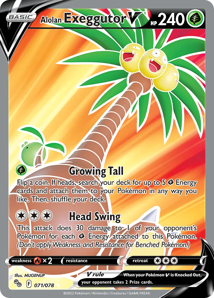 Alolan Exeggutor V - Pokémon GO