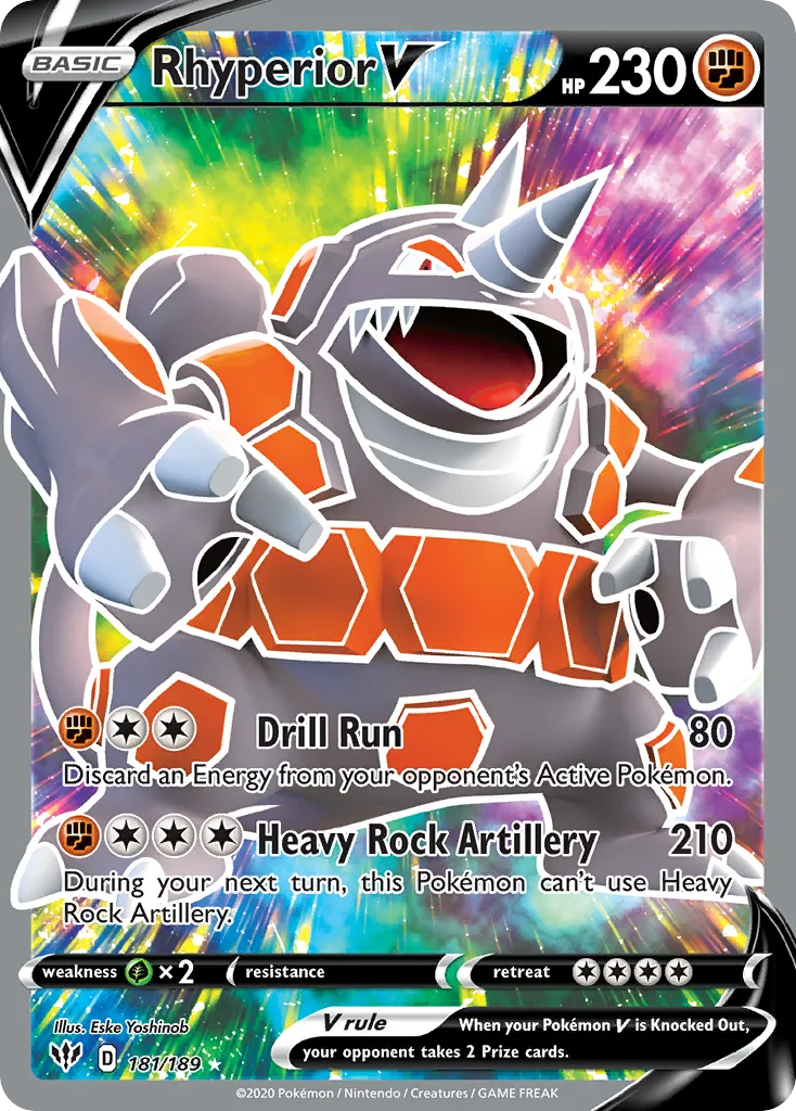 Rhyperior V - Darkness Ablaze