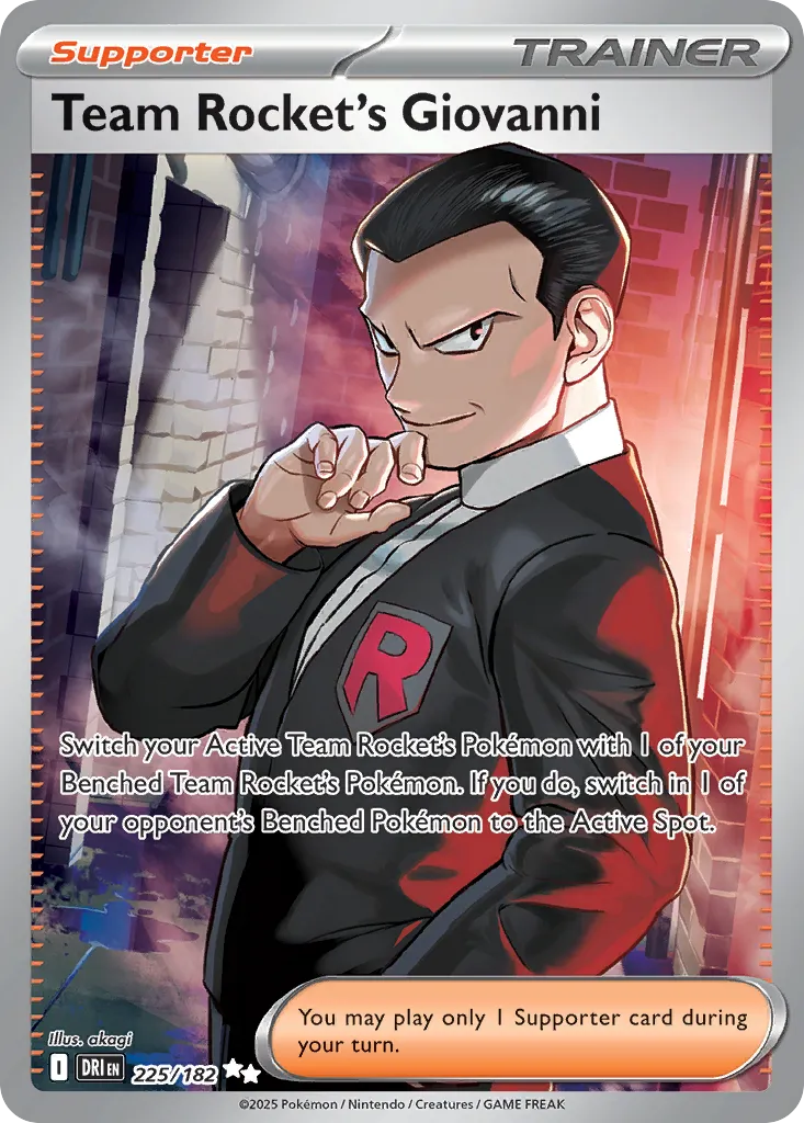 Team Rocket's Giovanni - Destined Rivals