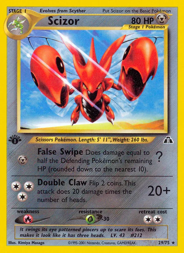 Scizor - Neo Discovery