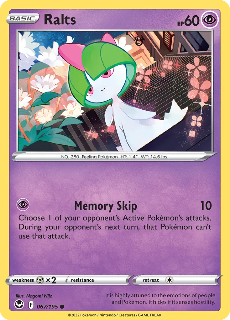 Ralts - Silver Tempest