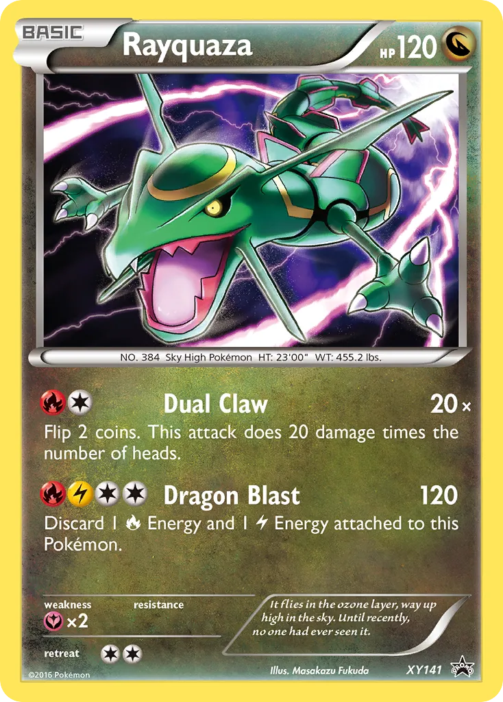 Rayquaza - XY Black Star Promos