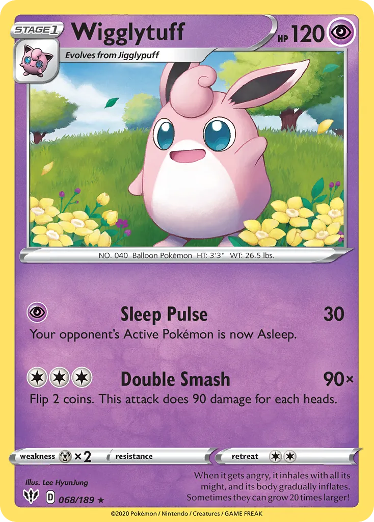 Wigglytuff - Darkness Ablaze