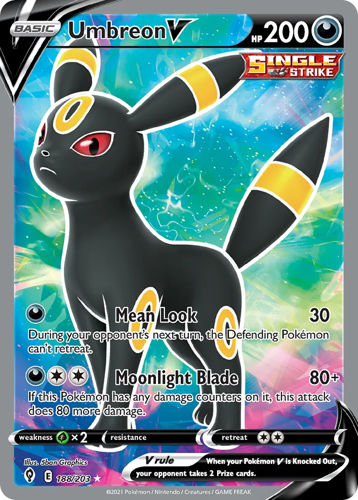 Umbreon V - Evolving Skies
