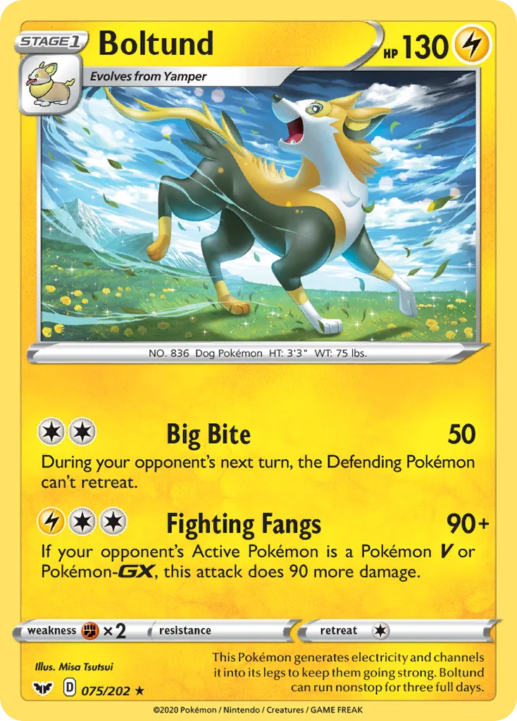 Boltund - Sword & Shield