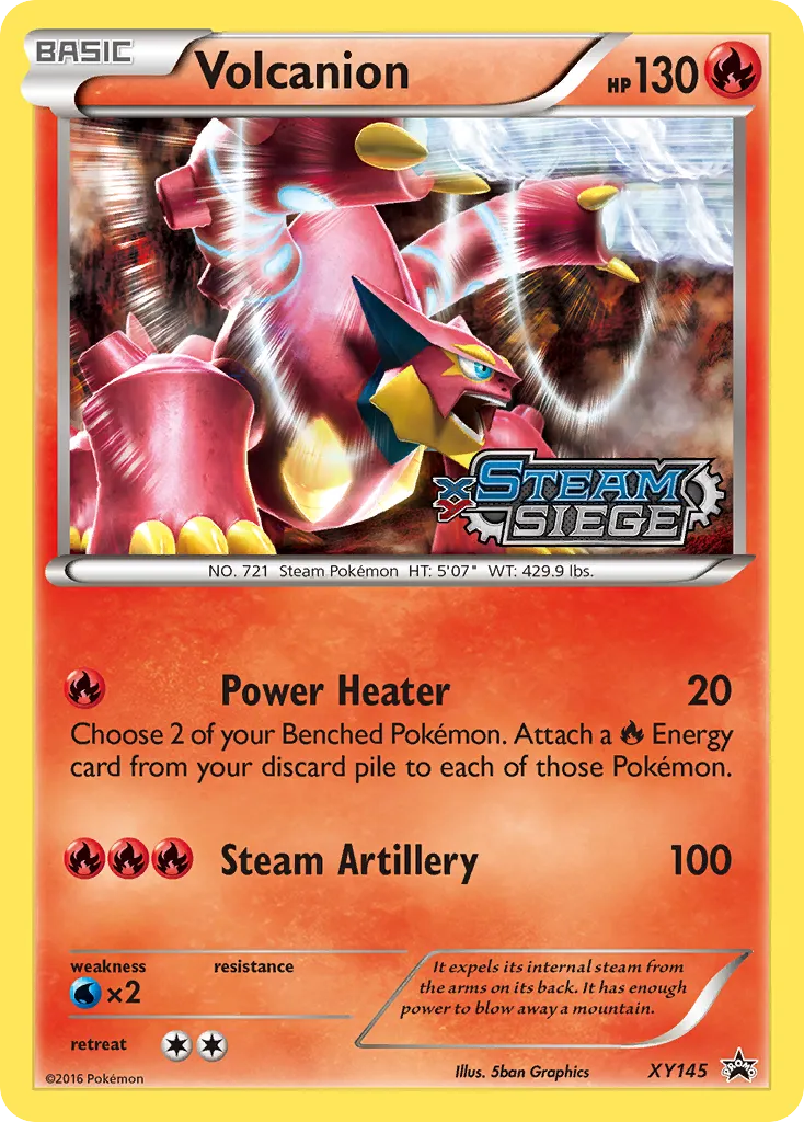 Volcanion - XY Black Star Promos