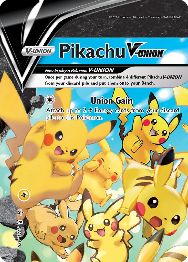 Pikachu V-UNION - SWSH Black Star Promos