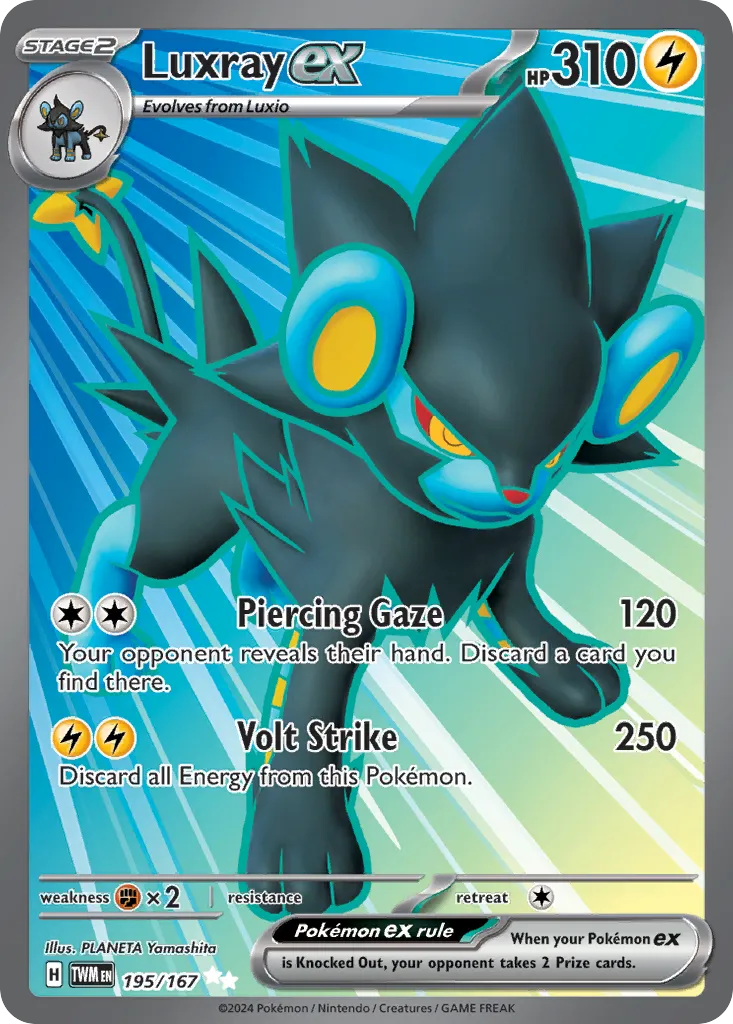 Luxray ex - Twilight Masquerade