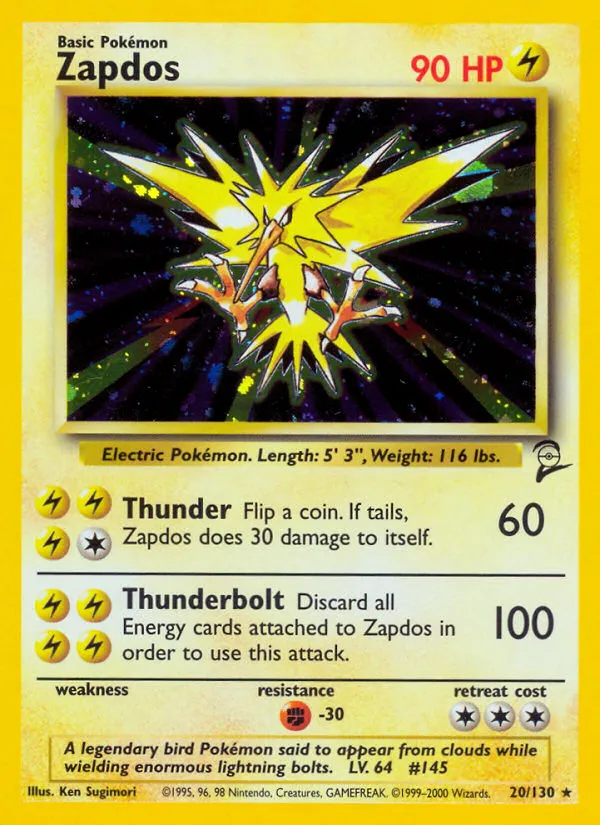 Zapdos - Base Set 2