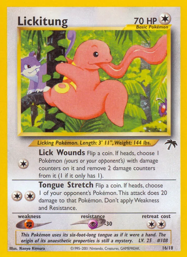 Lickitung - Southern Islands