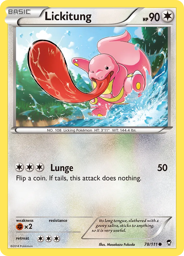 Lickitung - Furious Fists