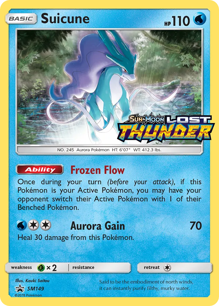 Suicune - SM Black Star Promos
