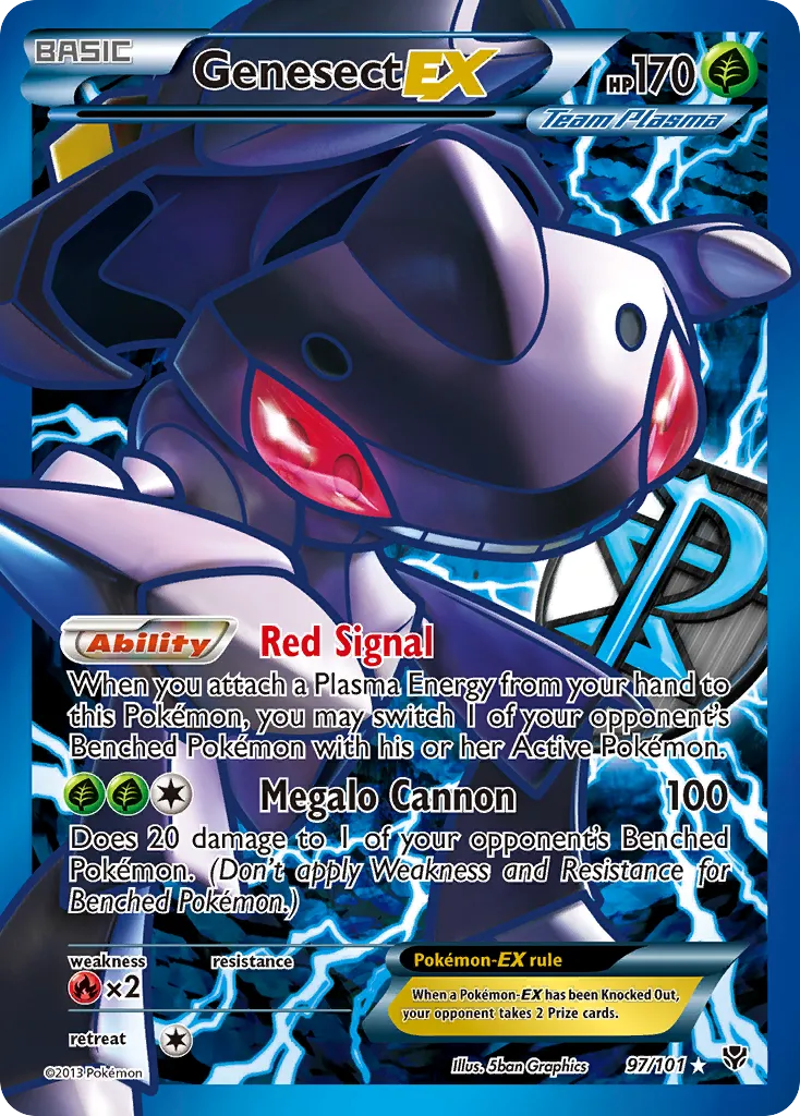 Genesect-EX - Plasma Blast