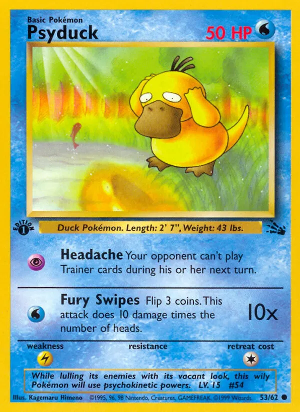Psyduck - Fossil