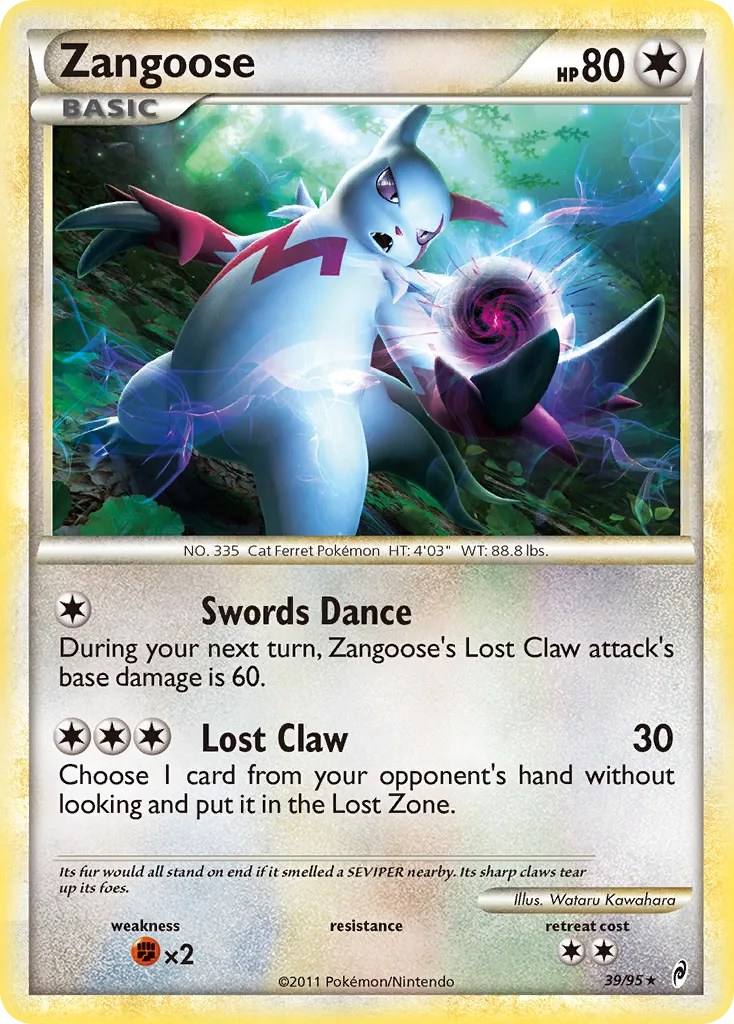 Zangoose - Call of Legends