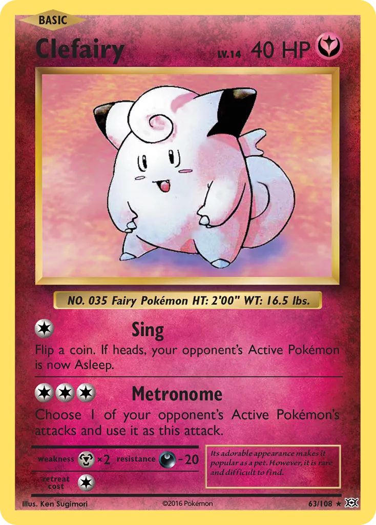 Clefairy - Evolutions
