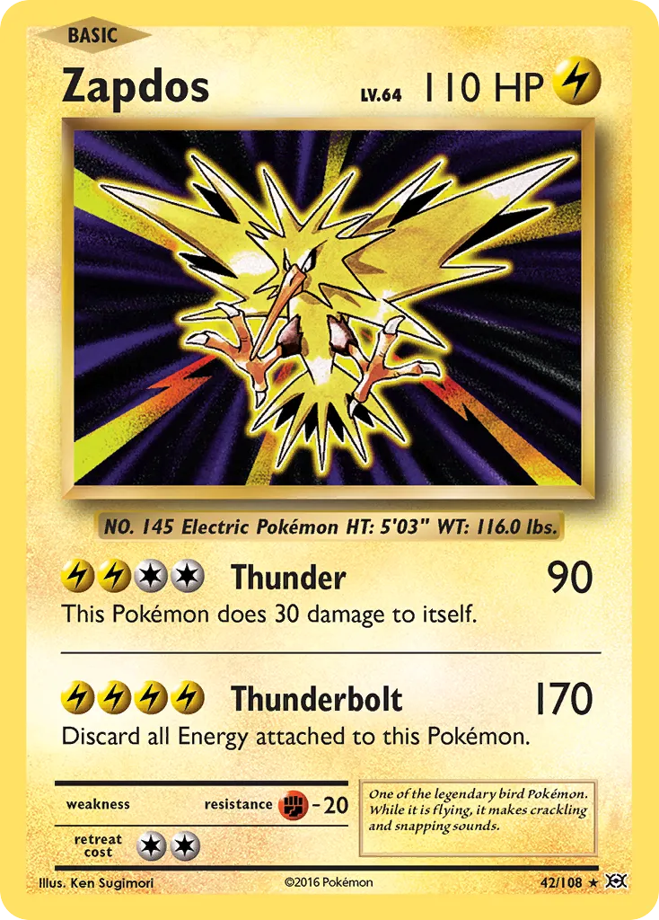 Zapdos - Evolutions