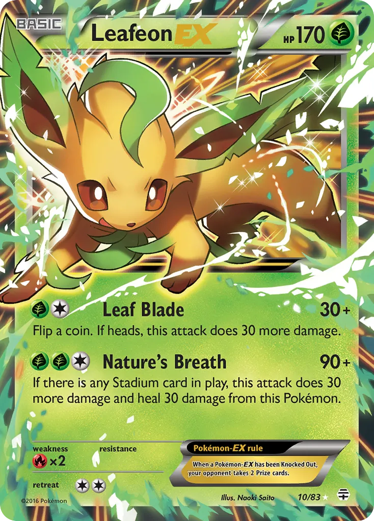 Leafeon-EX - Generations