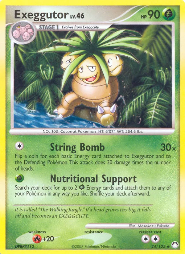Exeggutor - Mysterious Treasures