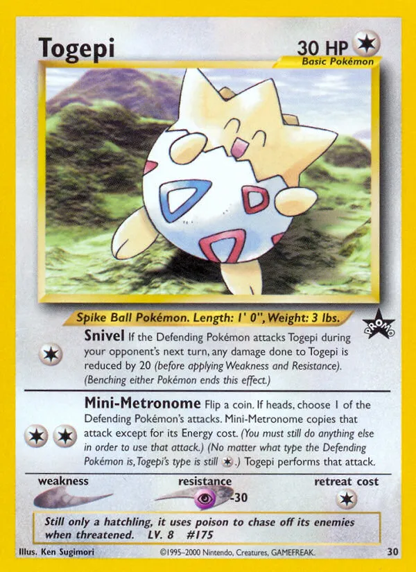 Togepi - Wizards Black Star Promos