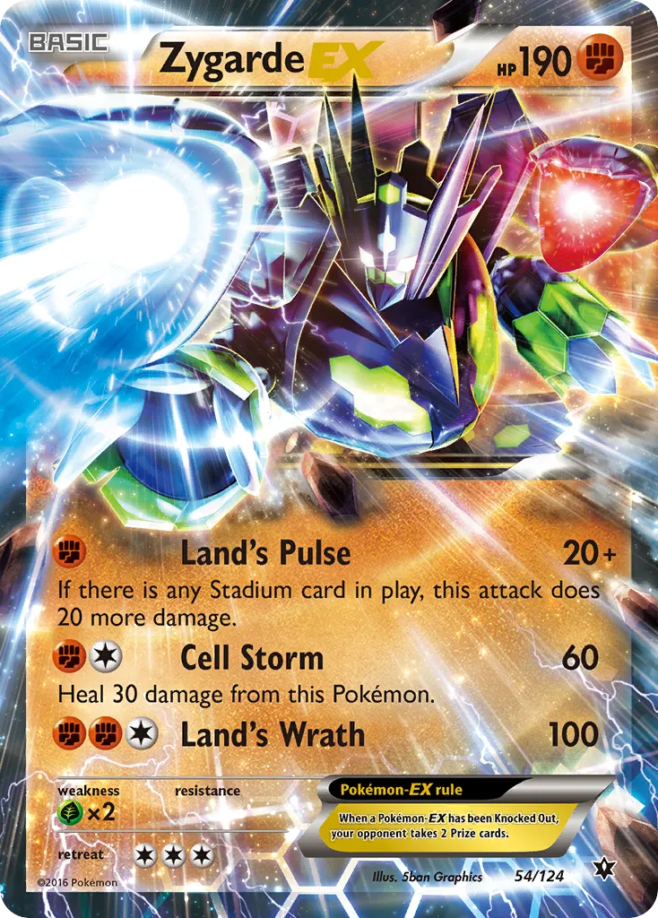 Zygarde-EX - Fates Collide