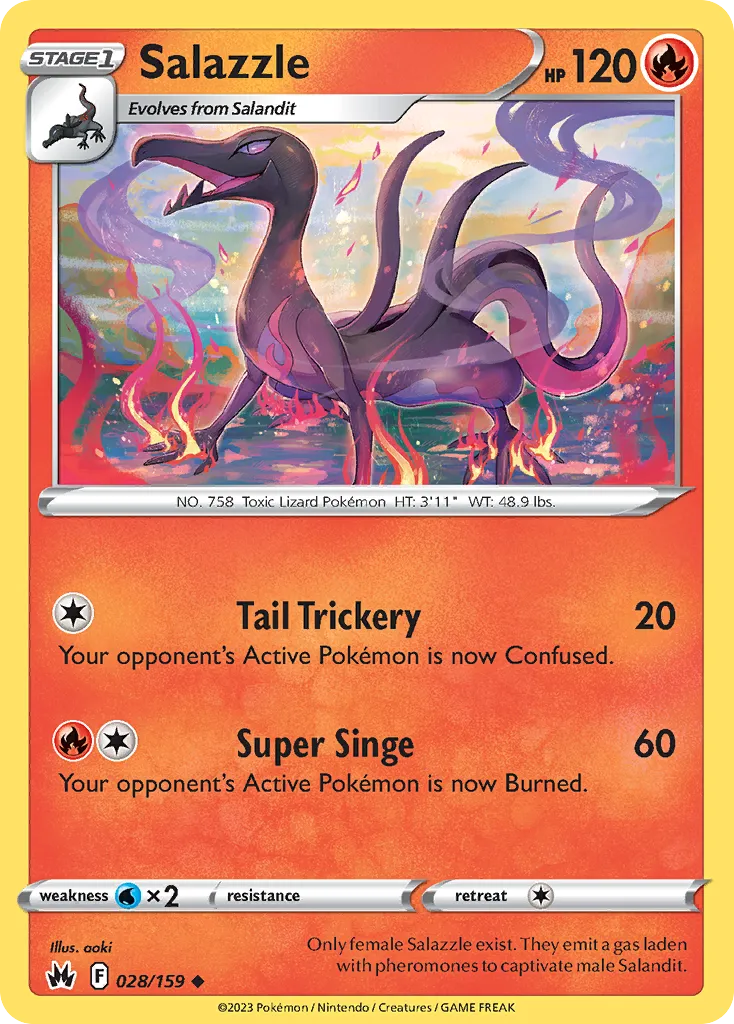 Salazzle - Crown Zenith