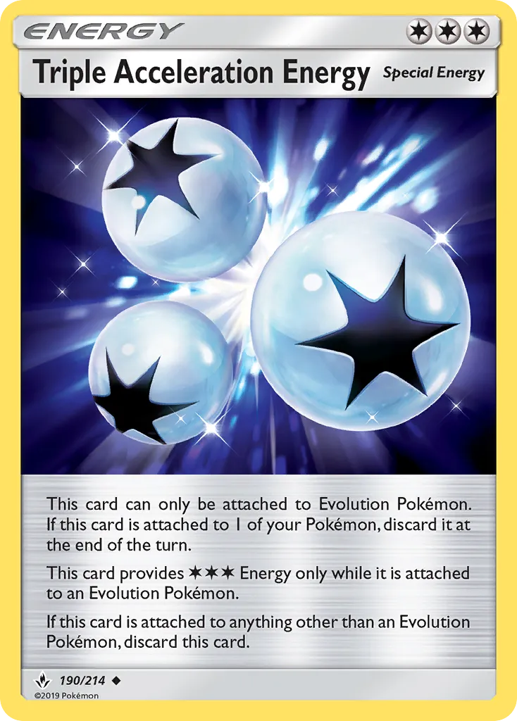 Triple Acceleration Energy - Unbroken Bonds