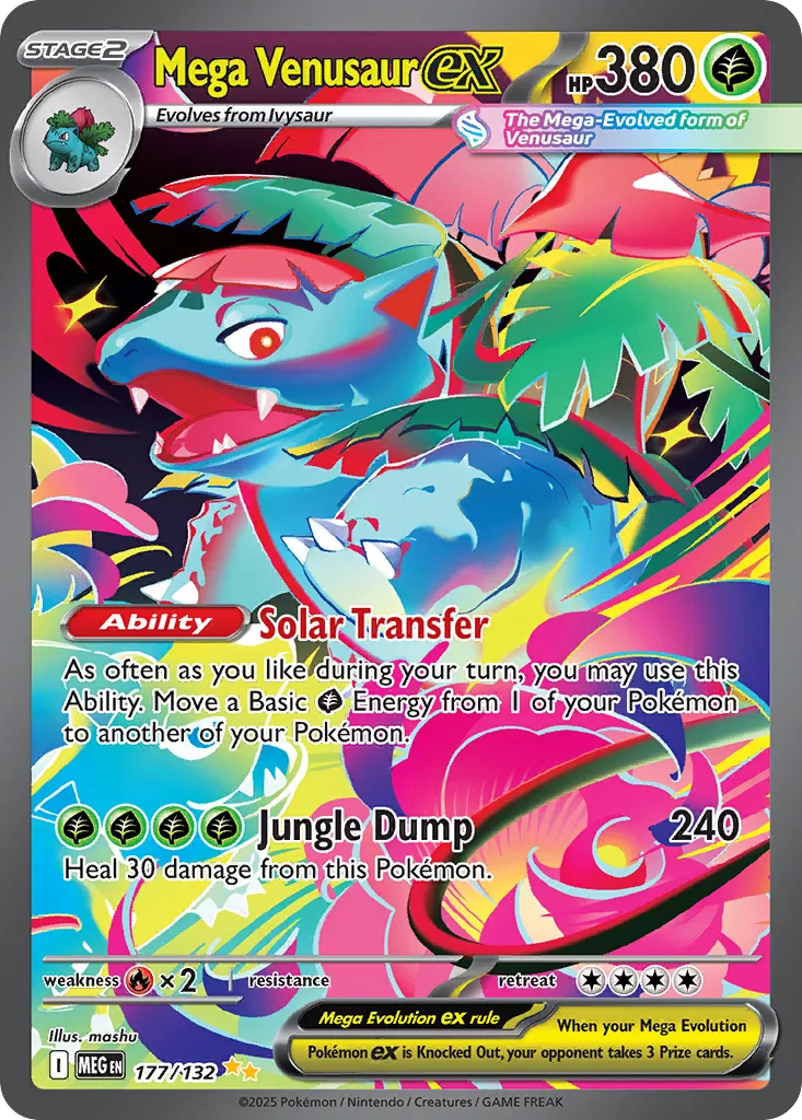 Mega Venusaur ex - Mega Evolution