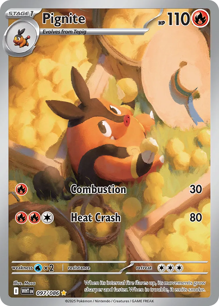 Pignite - White Flare