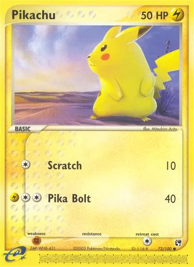 Pikachu - Sandstorm