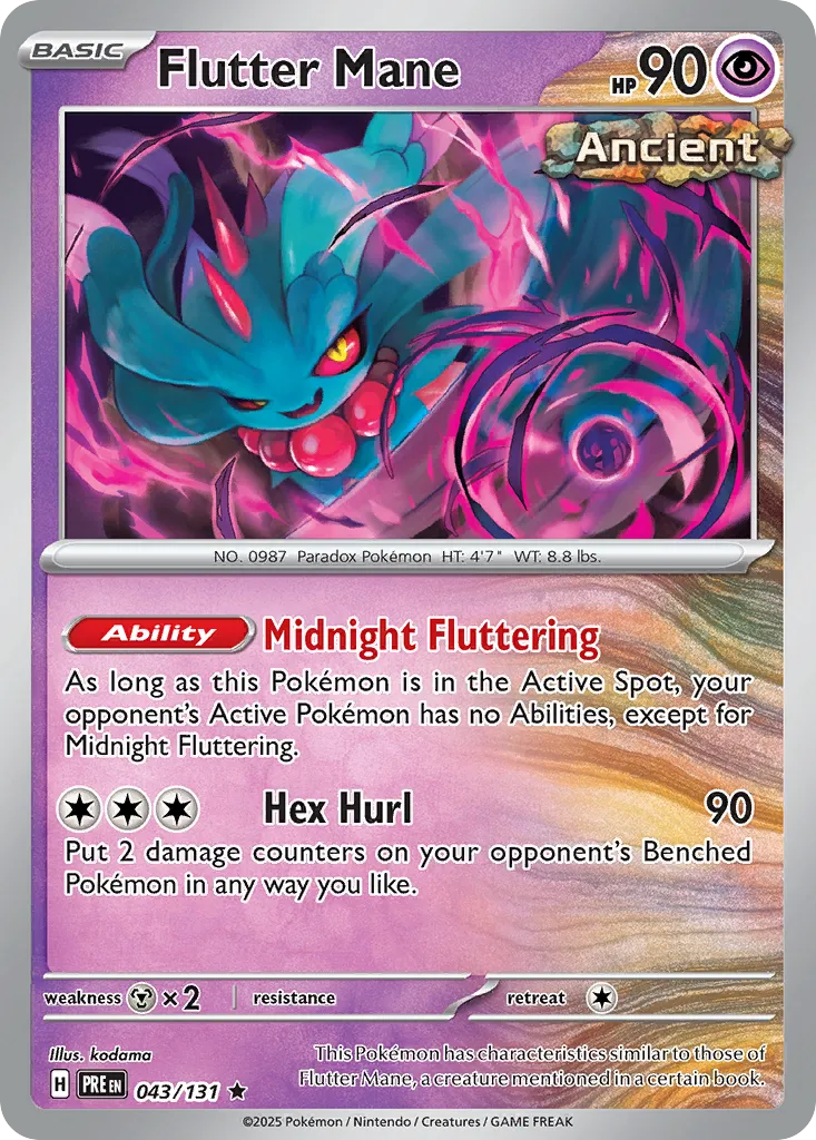 Flutter Mane - Prismatic Evolutions